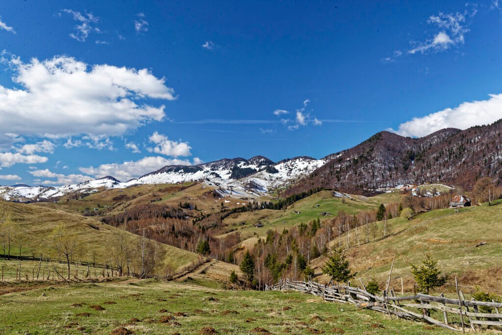 carpathian mountains spring landscape romania nature tour